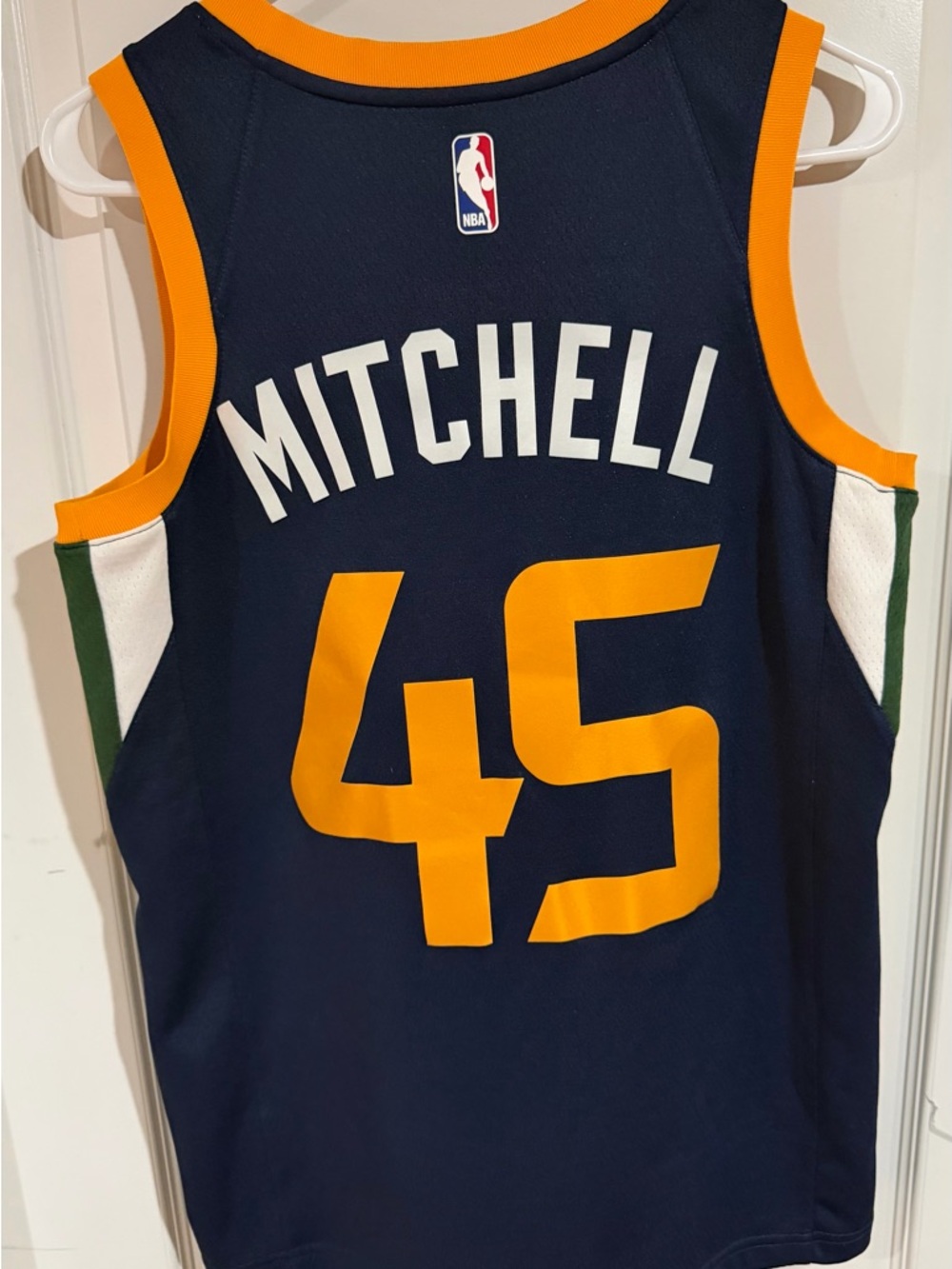 Nike Swingman Donovan Mitchell Utah Jazz #45 Jersey - Picture 2 of 5